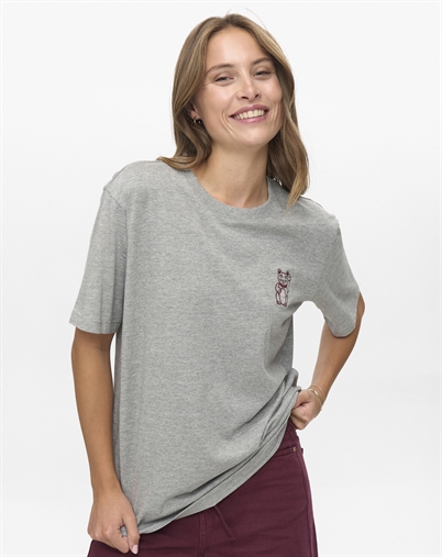  Nümph - NUPrema Oversize T-Shirt - Medium Grey Melange